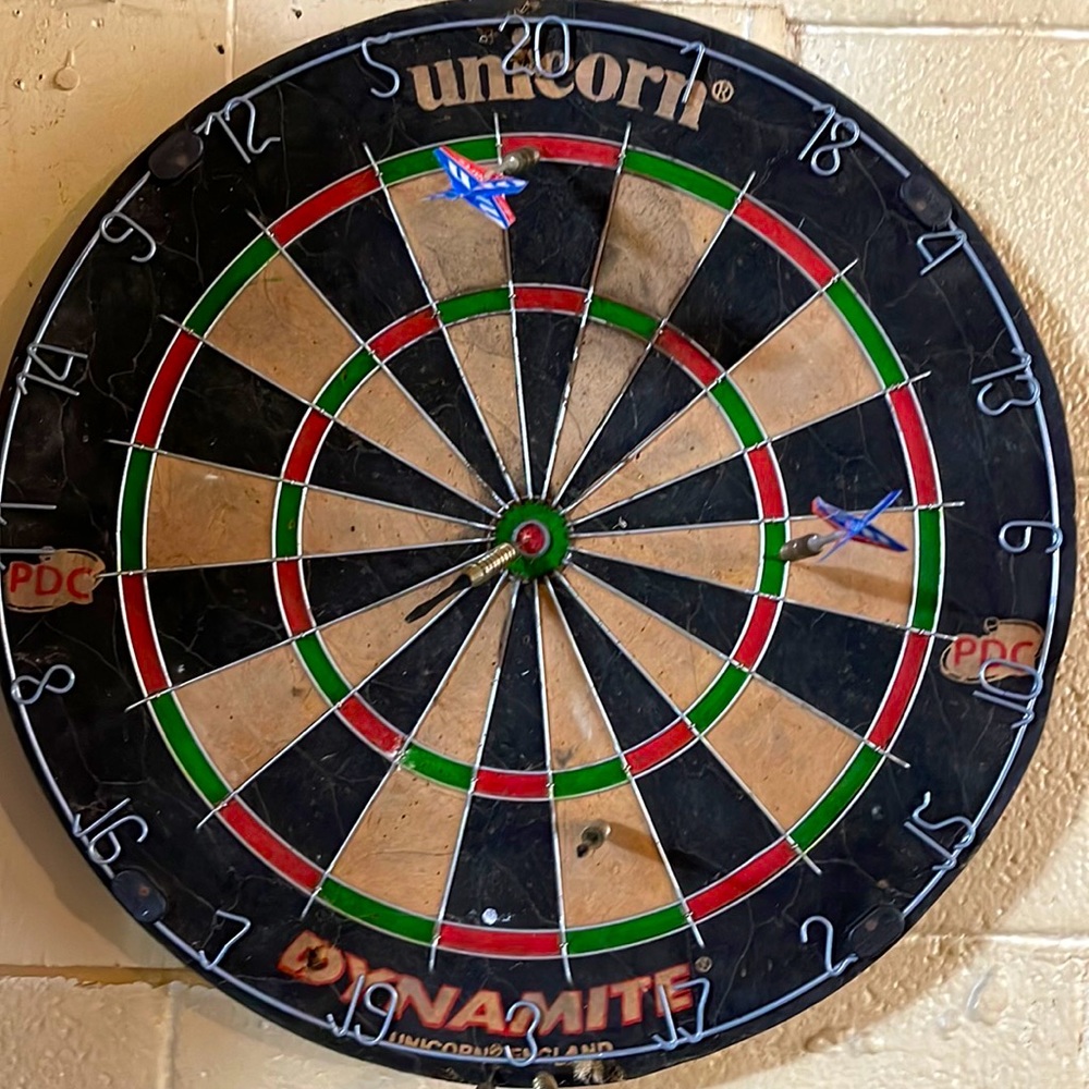 Dart board